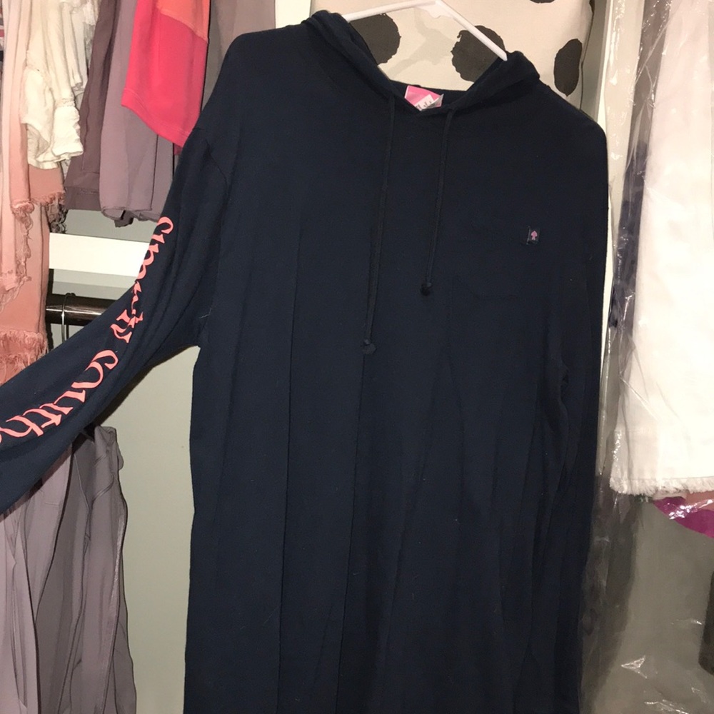 simply southern hooded long sleeve shirt